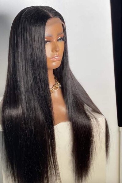 Perruque lisse longue