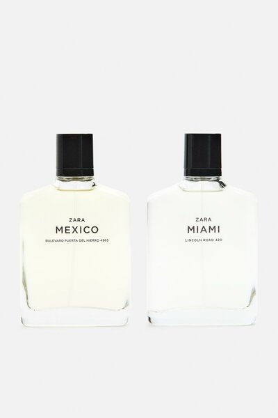 Duo de Parfums Zara Mexico Miami