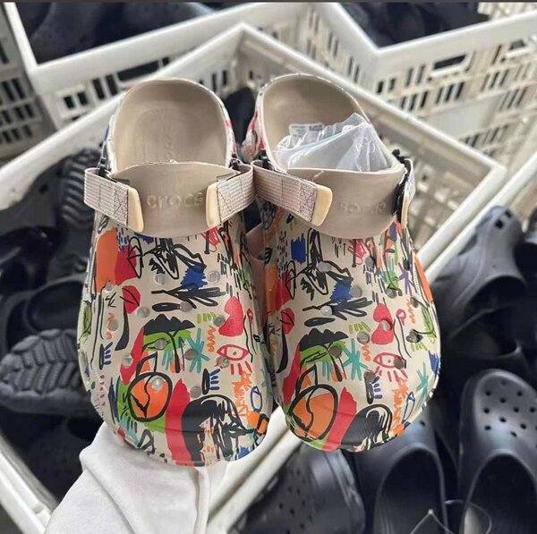 Sabots imprimés colorés