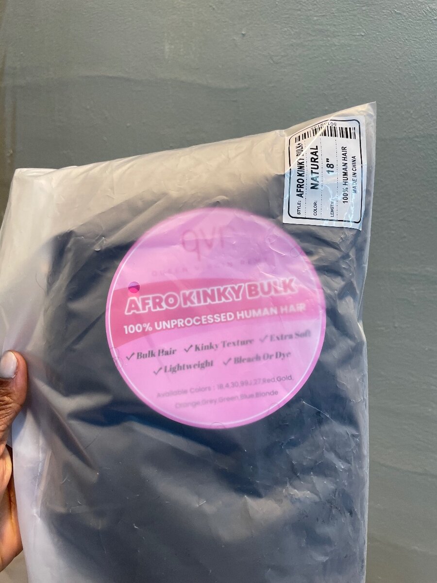 Humans hair 18pouces