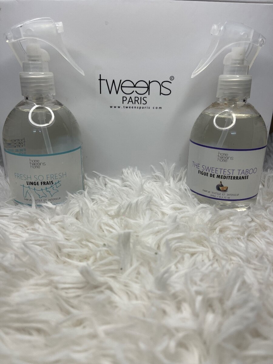 Parfums intérieure et textile Tweens Paris