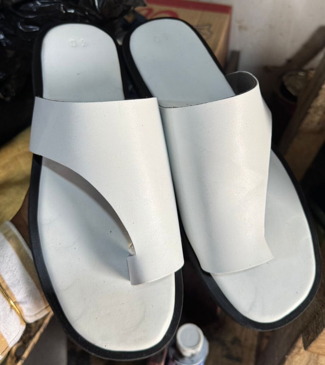 Sandales en cuir élégantes