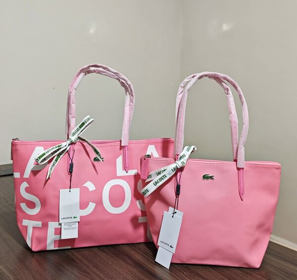 Sac cabas Lacoste en plusieurs couleurs