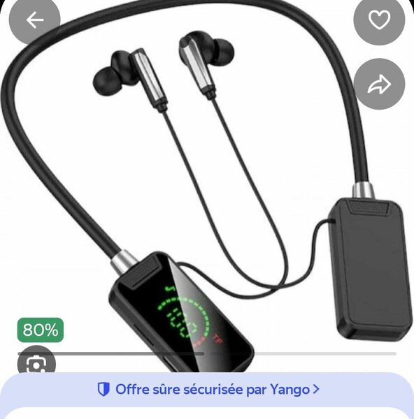 Écouteurs Bluetooth sans fil