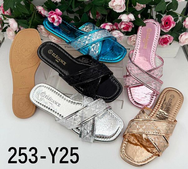 Claquettes Élégantes Multicolores