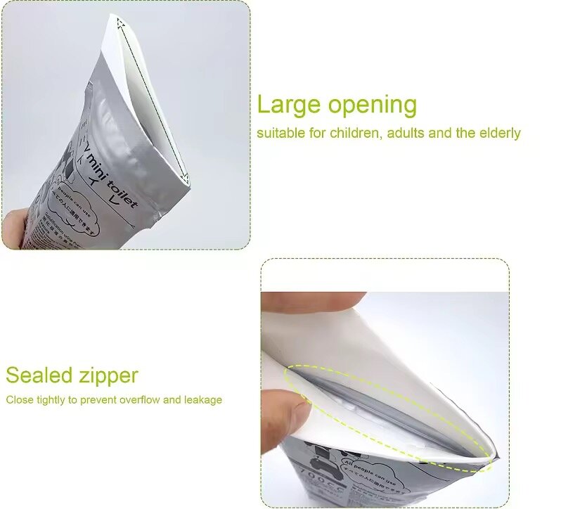 Toilette d'urgence portable