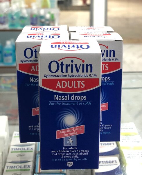 OTRIVIN NASAL DROPS FOR COLD & CATARRH