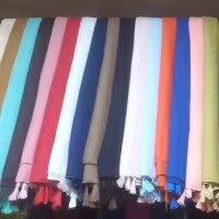 Plain lawn stolers for girls