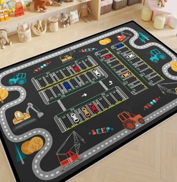 В наличии детский коврик ПАРКОВКА