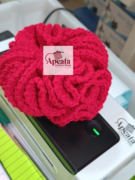 Handmade Crochet Scrunchie