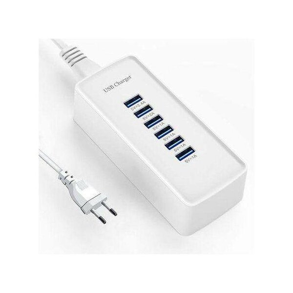 Chargeur USB 6 Ports Rapide