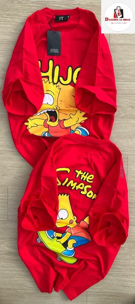 T-shirt rouge The Simpsons