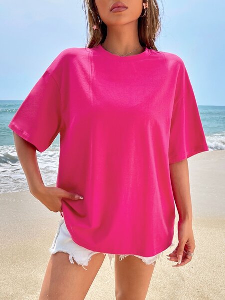 Teeshirt basique couleur rose 🩷✨