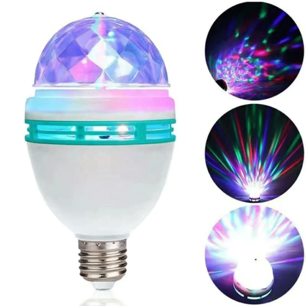 Ampoule LED Disco Rotative