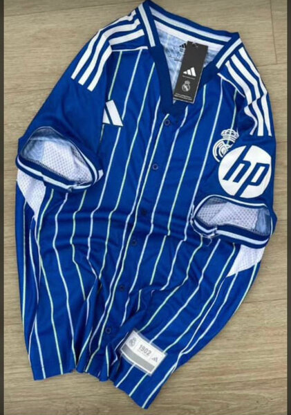 Maillot de baseball bleu homme