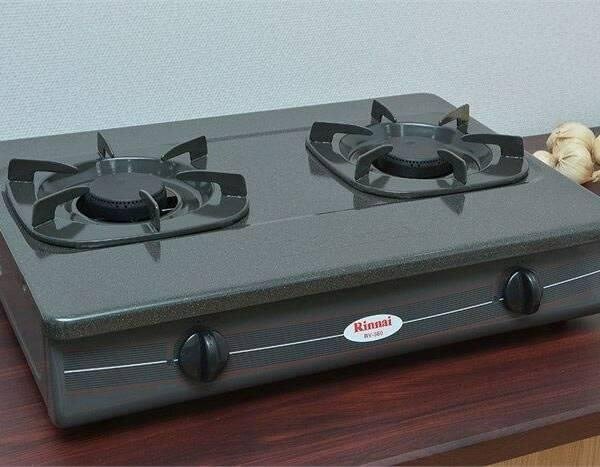 Double burner stove