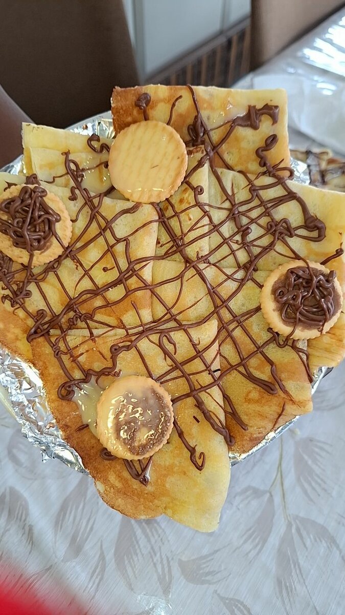 Crêpes au chocolat gourmandes