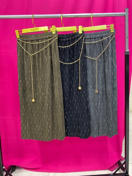 Юбка с сразами