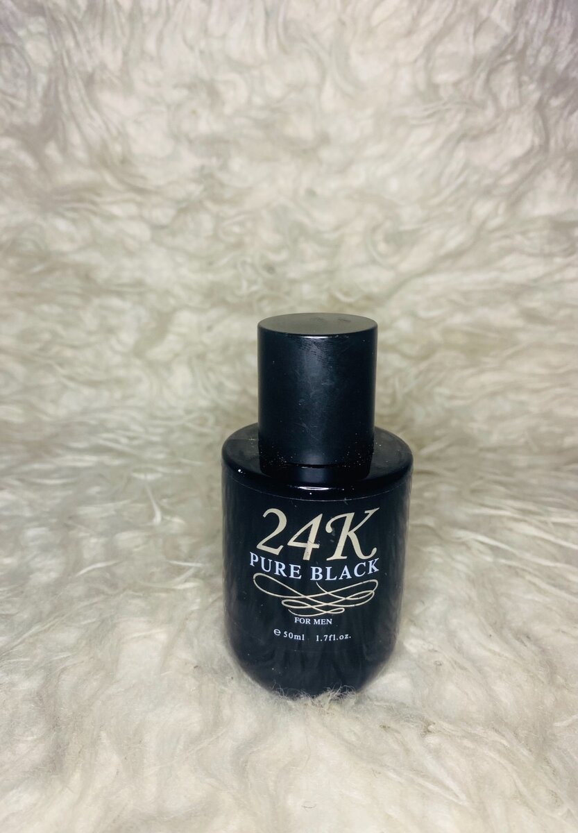 24k pure black parfum pour l’homme