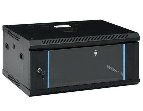 Armoire murale réseau 6U noir