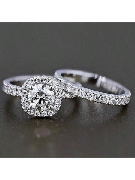 Bague de fiançailles diamant