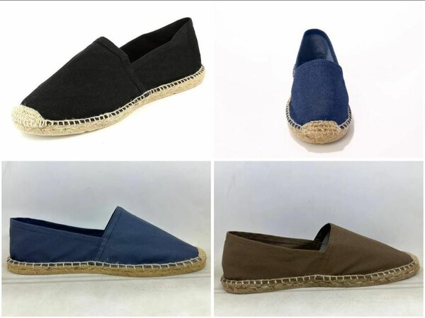 Espadrilles en toile colorées