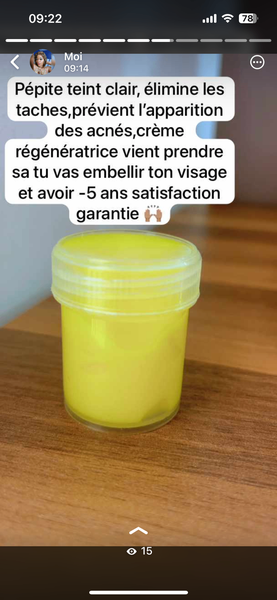 Crème de visage