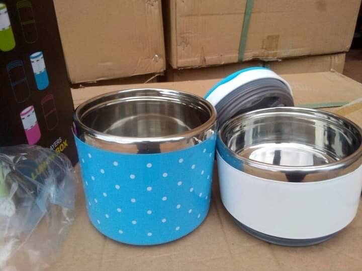 Double layer food warmer