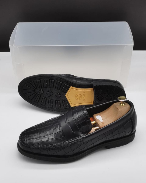 Geogra mocassin noir