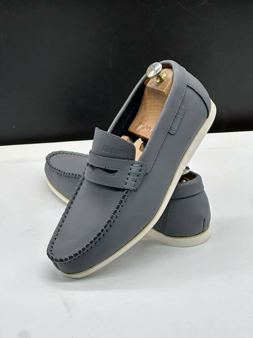 Mocassins en cuir élégants