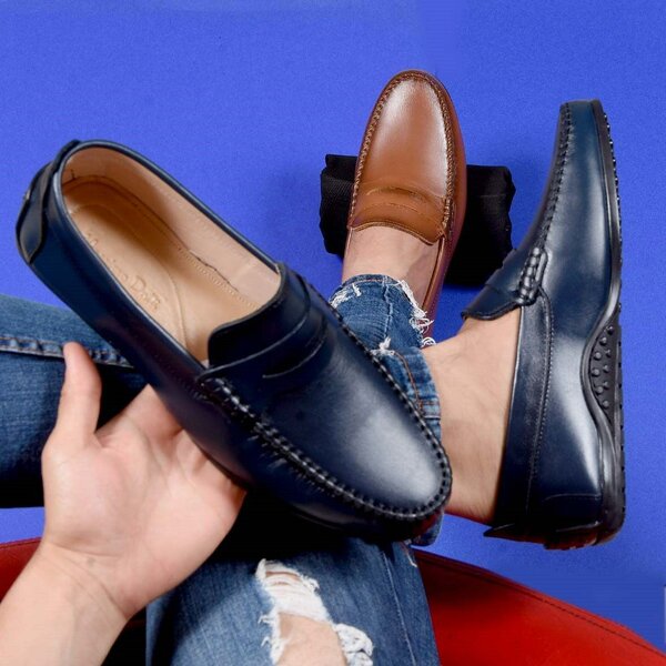 Mocassins en cuir élégants pour hommes