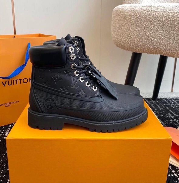 Bottes en cuir pour hommes