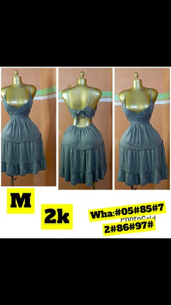 Robe dos nu élégante