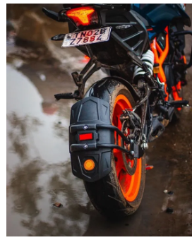 REAR TYRE MUD HUGGER UNIVERSAL