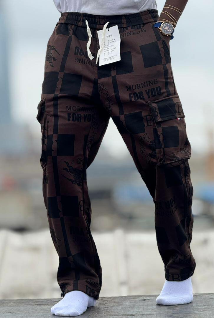 Pantalons cargo décontractés homme