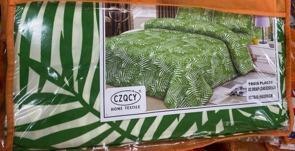 Draps et taies d'oreillers 3 places