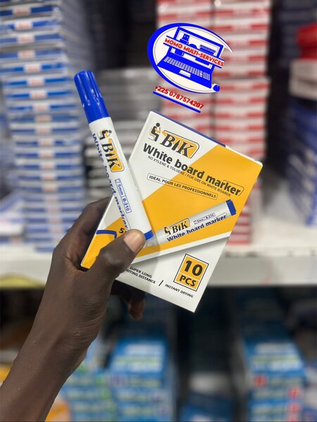 Marqueurs tableau blanc BIK 10 pcs