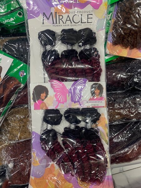 Extensions de cheveux naturels