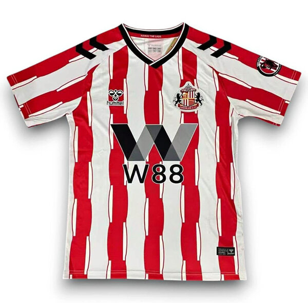 Maillot de football rayé