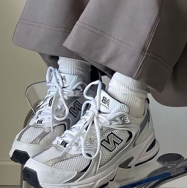 Baskets blanches New Balance