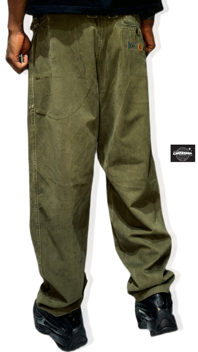 Pantalon cargo vert homme