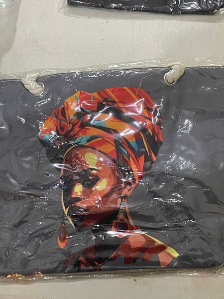 Sac en toile imprimée artistique