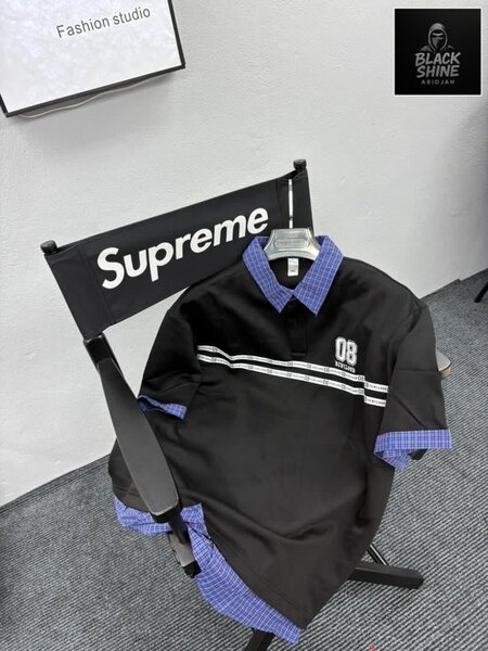 Polo rayé sport chic