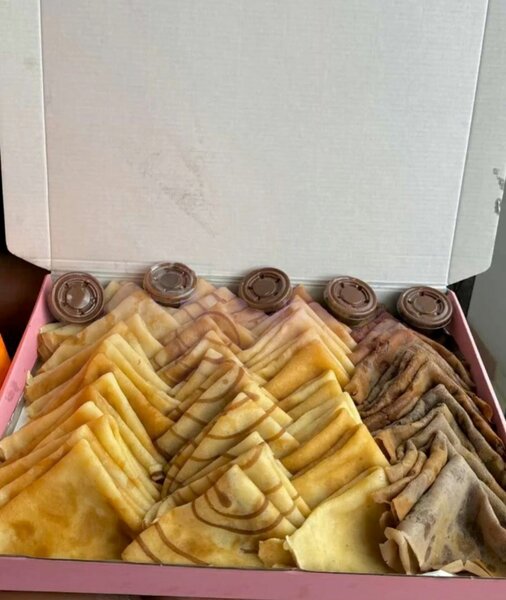 Assortiment de crêpes gourmandes