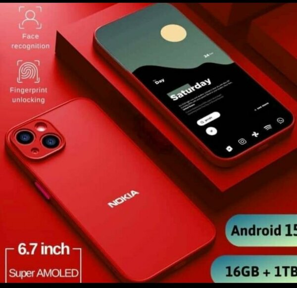 Nokia Smartphone Android 15 6.7'' Super AMOLED