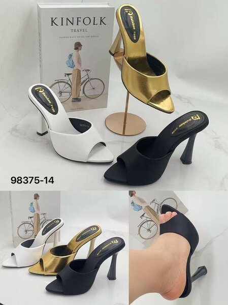 Sandales à talons ouverts élégantes