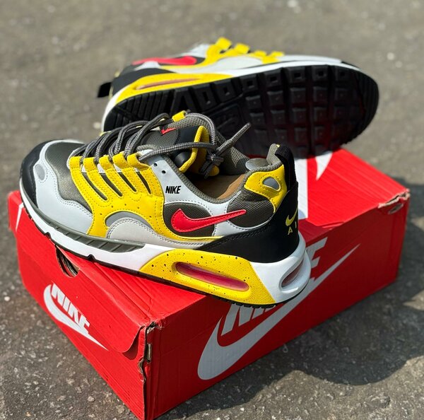 Nike Air Max Jaune Noir Homme