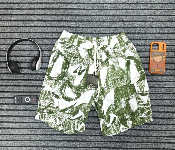 Shorts camouflage vert