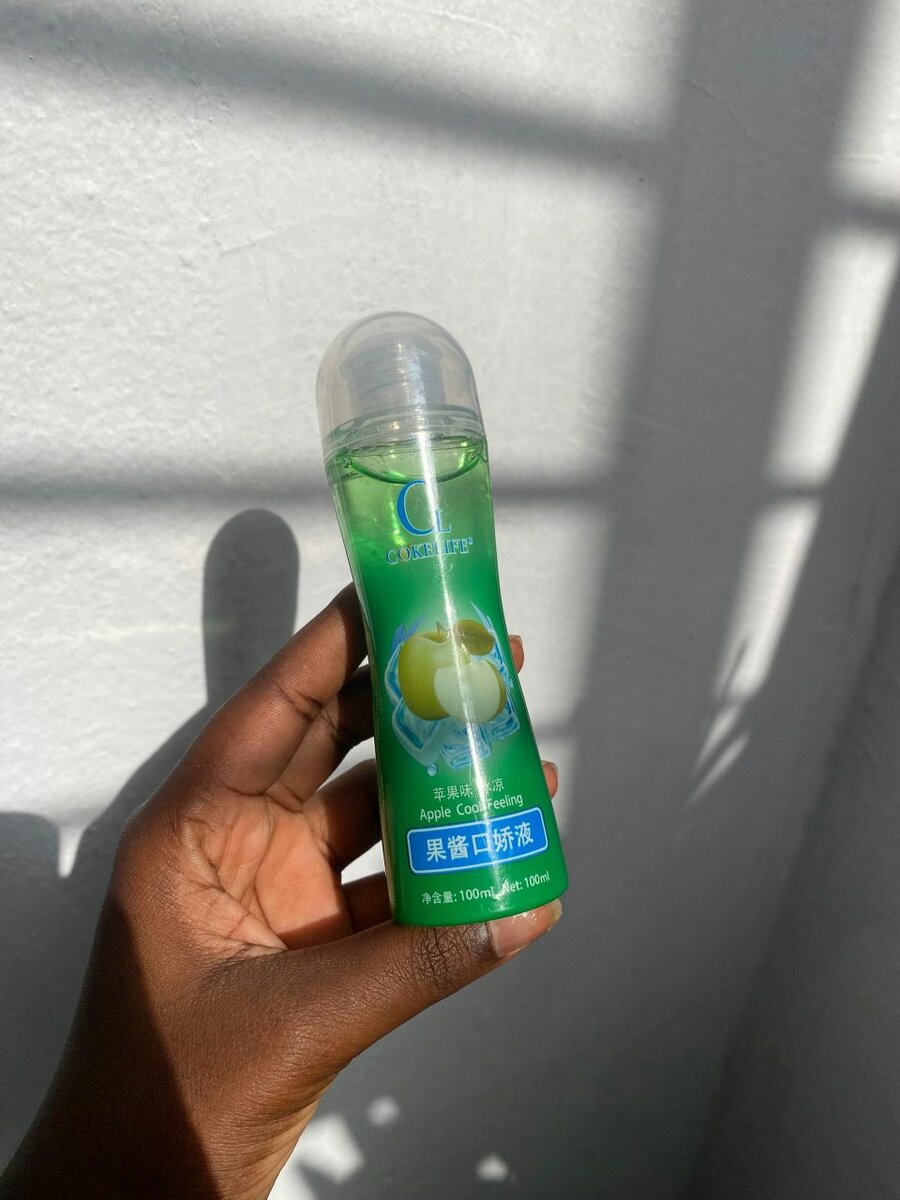 Lubrifiant comestible fruité