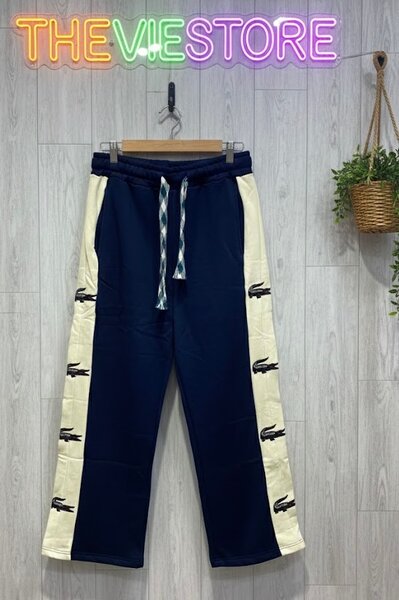 Pantalon de survêtement Lacoste bleu marine homme